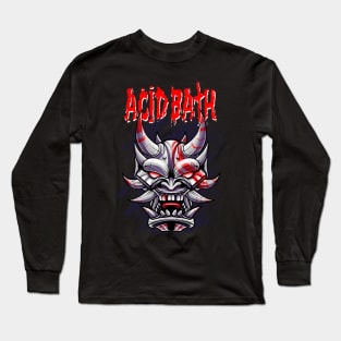 Acid Bath Sludge Metal Long Sleeve T-Shirt